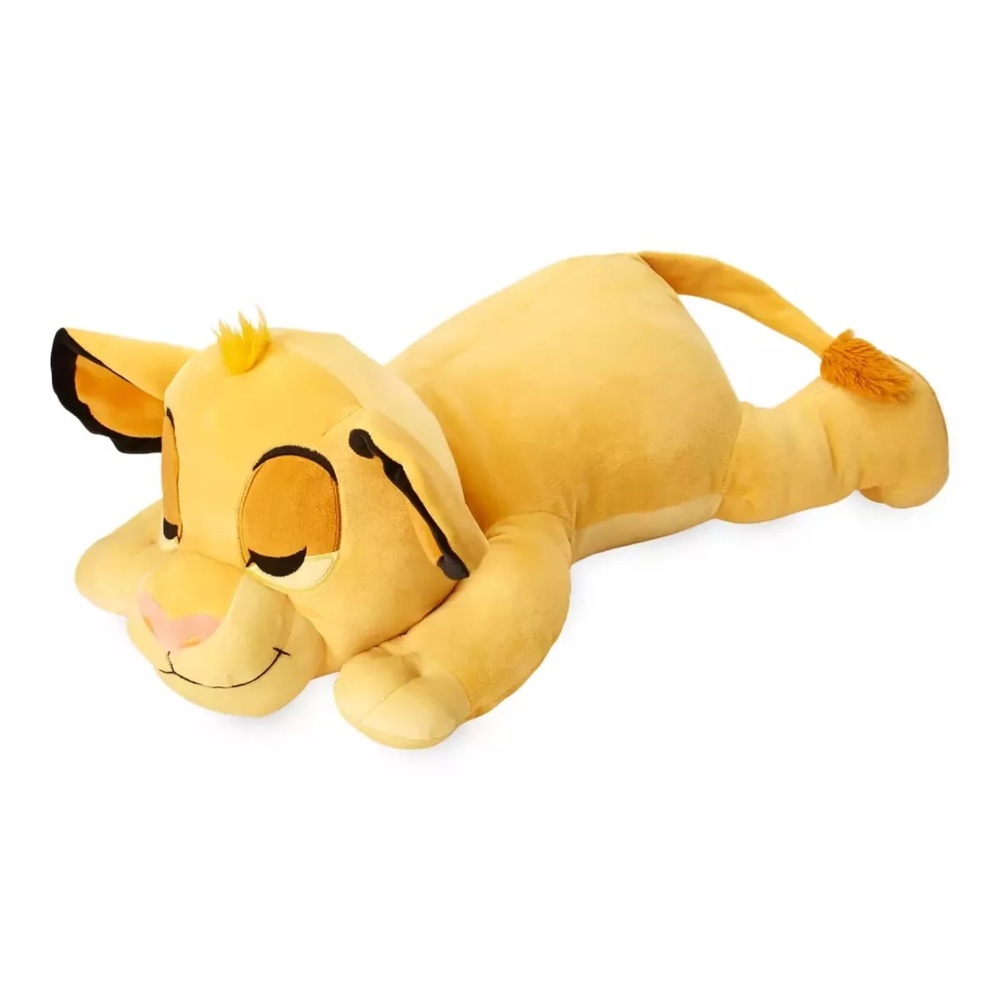 NEW Disney Store Simba Cuddleez Plush Large 25" Super Sof